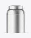 Metallic Tea Tin Can Mockup