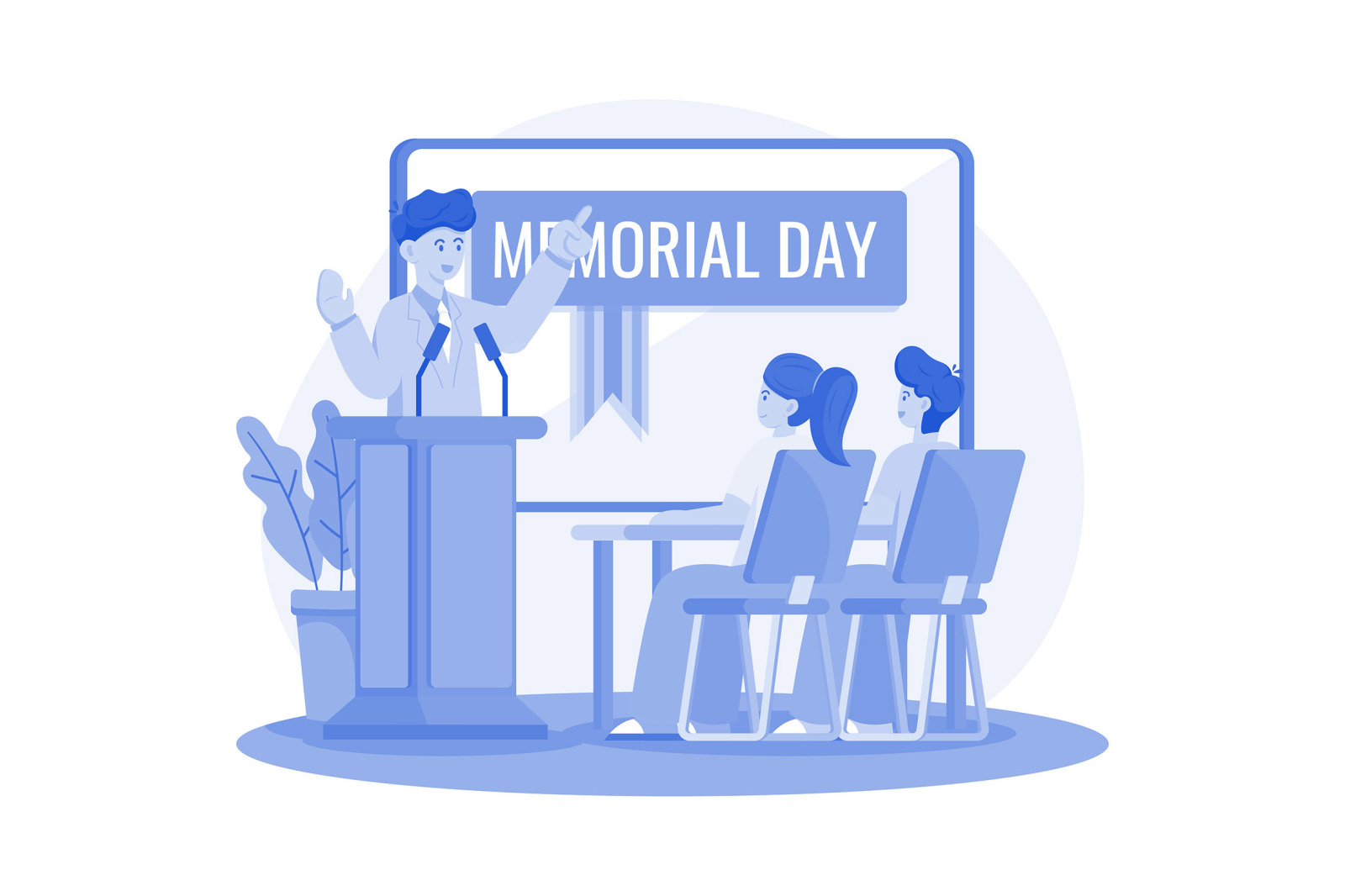 M720_Memorial Day Illustration Pack 1