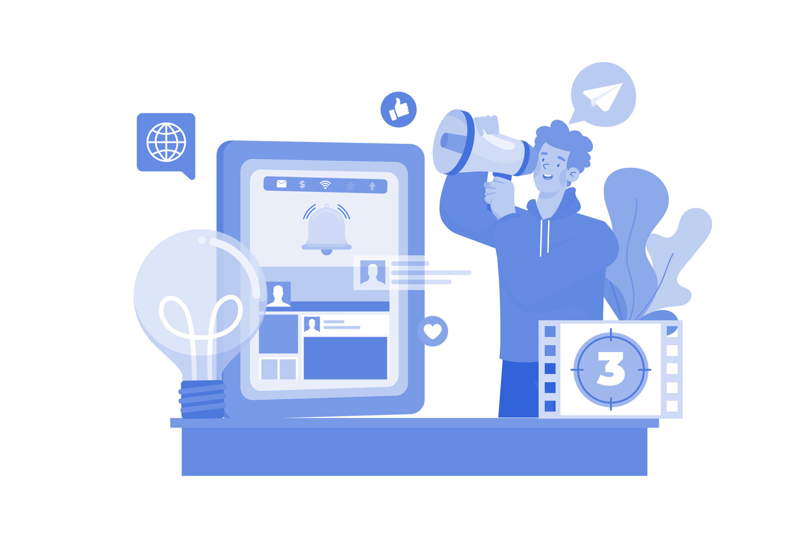 M722_Advertising Agency Illustration Pack 1 M722_Advertising Agency Illustration Pack 1