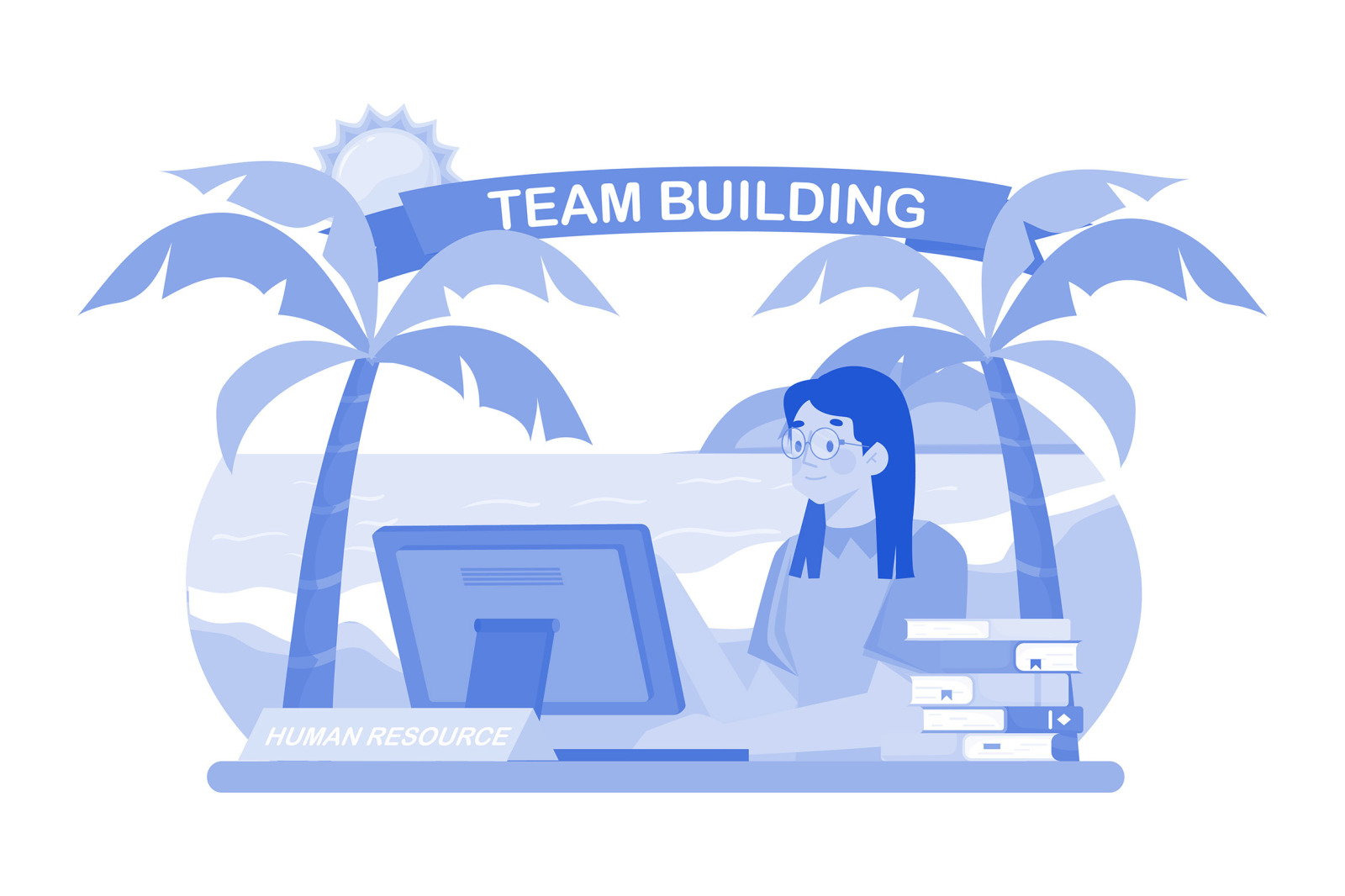 M726_Business Team Illustration Pack 1 M726_Business Team Illustration Pack 1