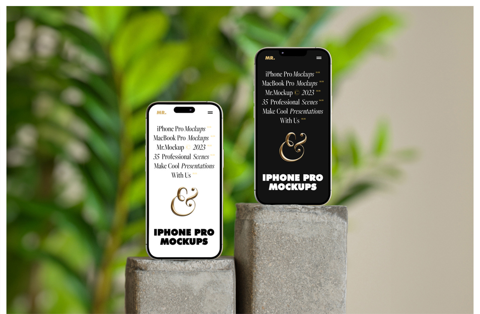 Device Mockups - MacBook + iPhone Device Mockups - MacBook + iPhone
