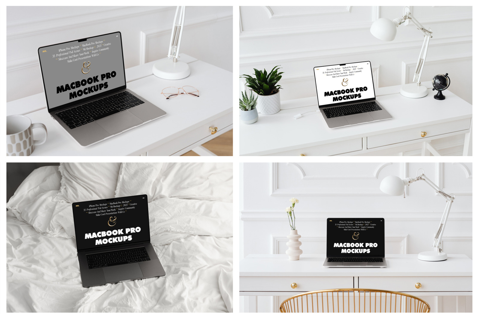 Device Mockups - MacBook + iPhone