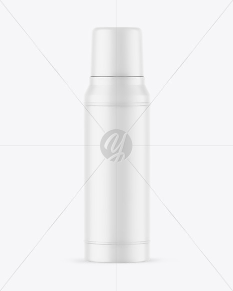 Matte Thermo Bottle Mockup