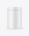 Matte Jar Mockup