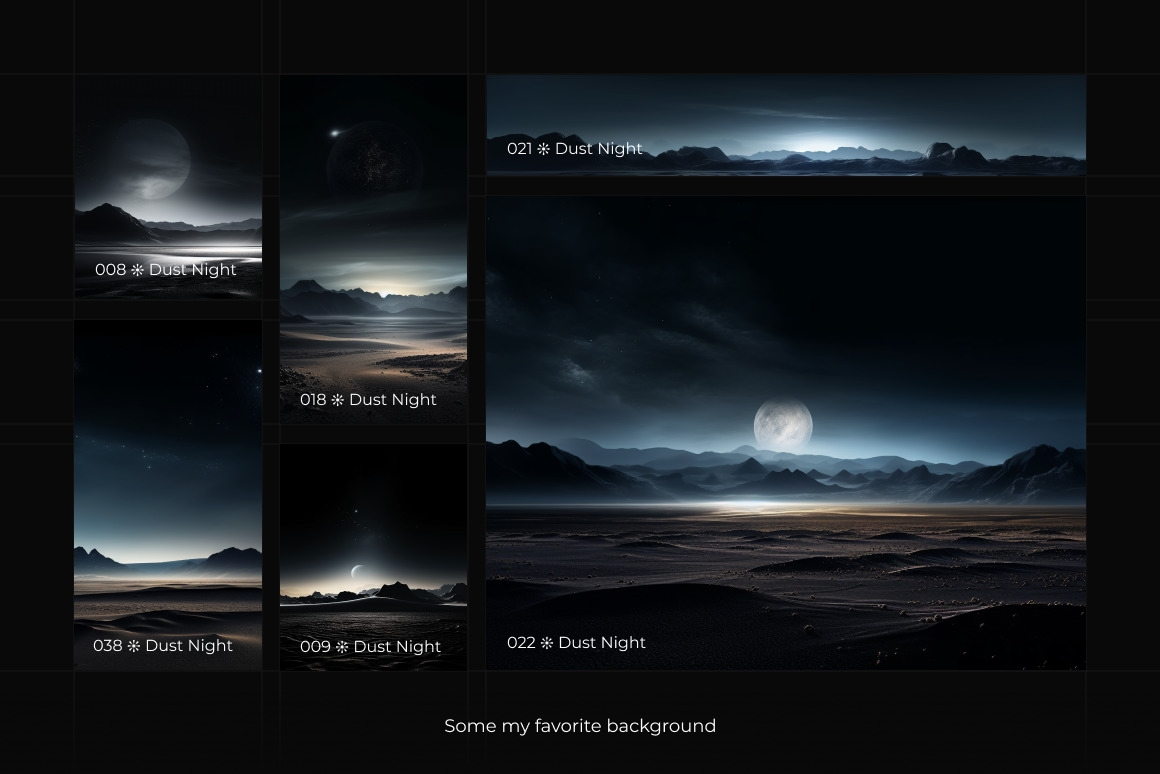 Dust Night ❊ Background Set Dust Night ❊ Background Set