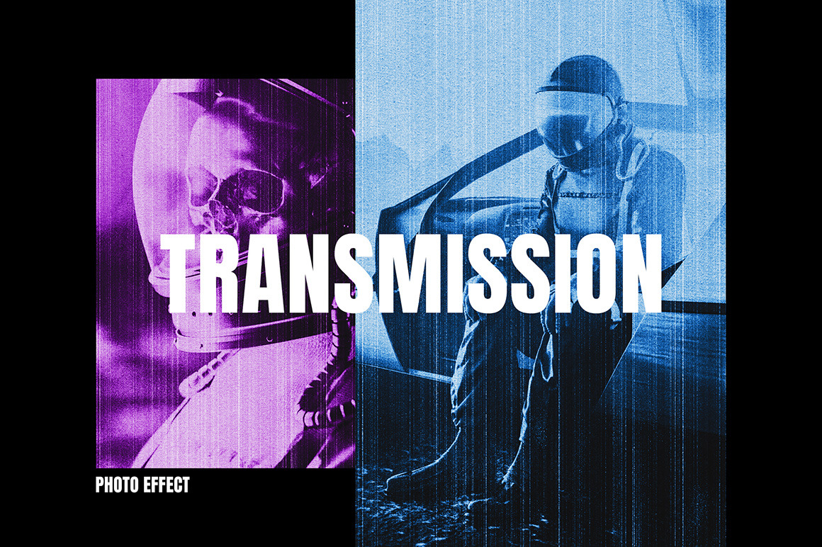 Transmission Poster Photo Effect