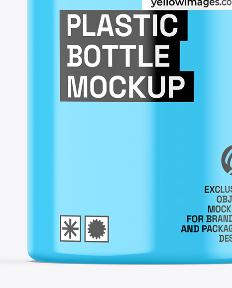 Glossy Nozzle Bottle Mockup