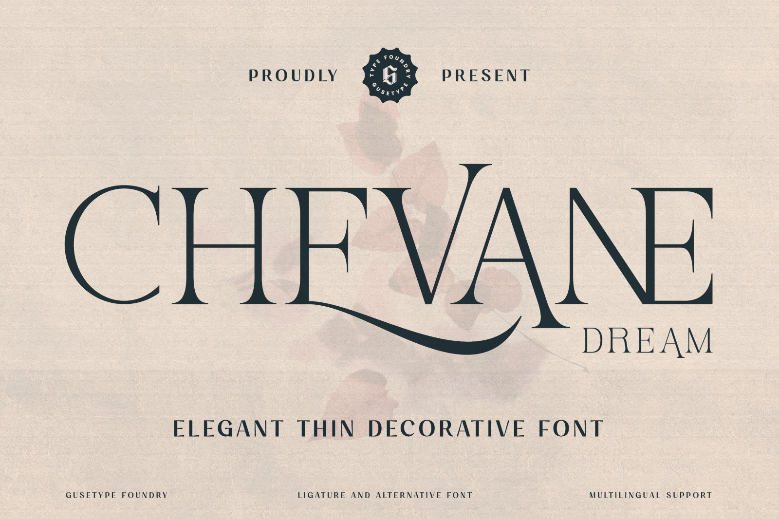 Chevane Dream - Serif Font Chevane Dream - Serif Font