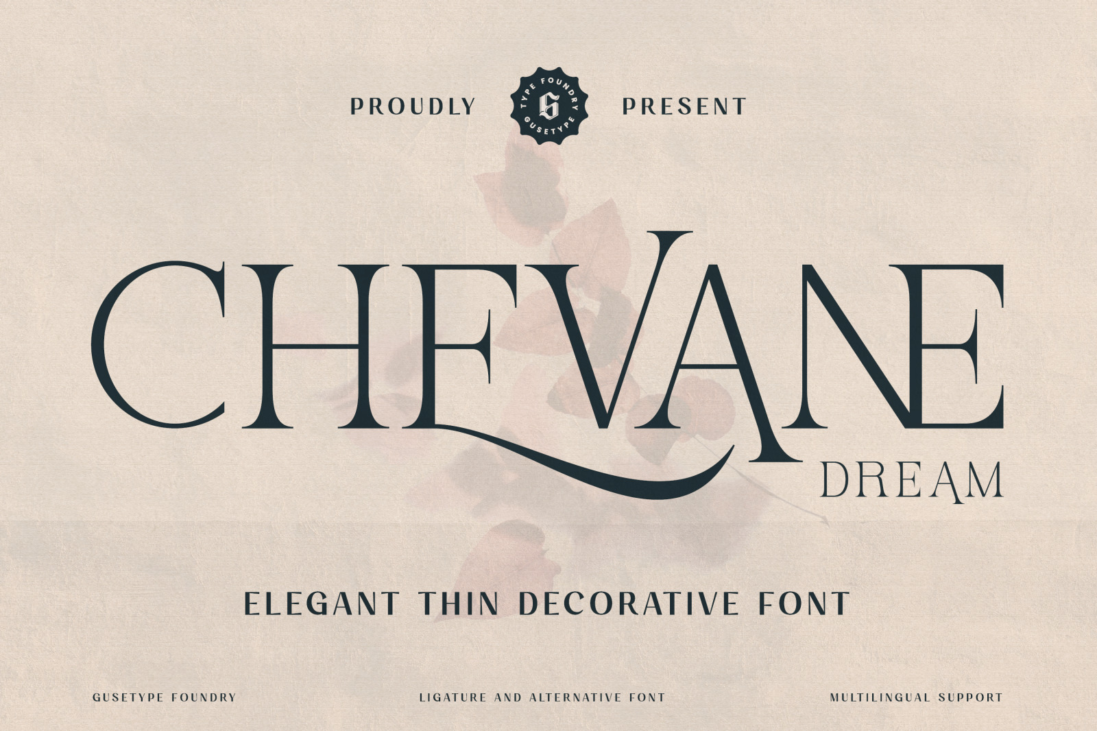 Chevane Dream - Serif Font