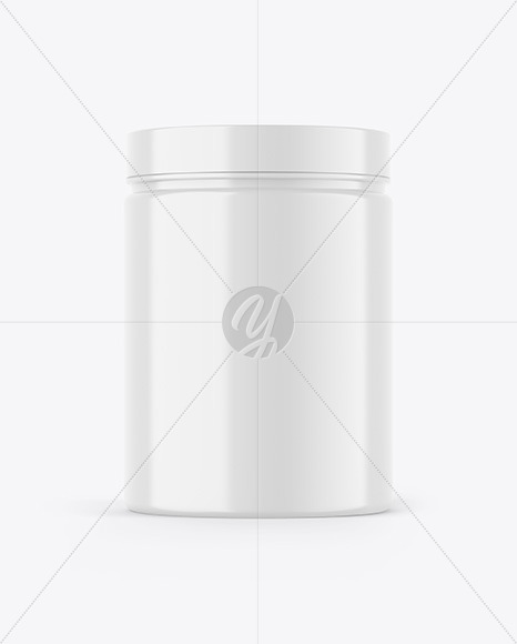 Glossy Jar Mockup