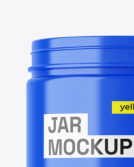 Glossy Jar Mockup