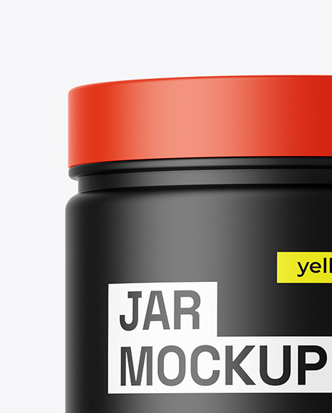 Matte Jar Mockup