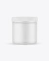 Matte Plastic Jar Mockup