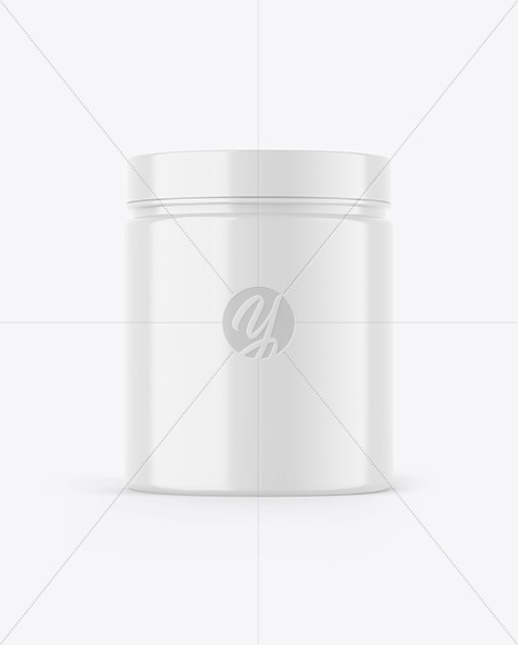 Glossy Jar Mockup