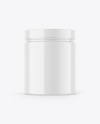 Glossy Jar Mockup