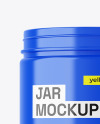 Glossy Jar Mockup