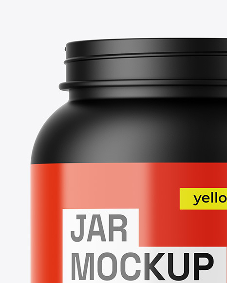 Matte Jar Mockup