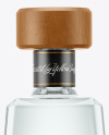 Silver Tequila Bottle Mockup