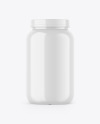 Glossy Jar Mockup