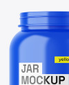 Glossy Jar Mockup