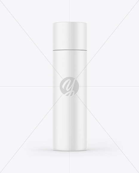 Matte Paper Tube Mockup