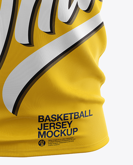 Basketball Jersey Mockup - Front View