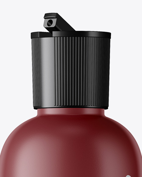 250ml PET Matte Cosmetic Bottle Mockup