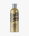 250ml PET Metallic Cosmetic Bottle Mockup 250ml PET Metallic Cosmetic Bottle Mockup