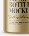 250ml PET Metallic Cosmetic Bottle Mockup 250ml PET Metallic Cosmetic Bottle Mockup