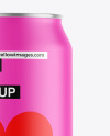 Matte Drink Can Mockup