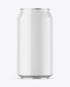 Glossy Drink Can Mockup