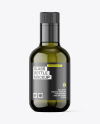 Green Glass Olive Oil Bottle Mockup