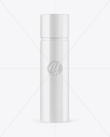 Glossy Paper Tube Mockup