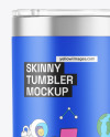 Matte 22oz Skinny Tumbler Mockup