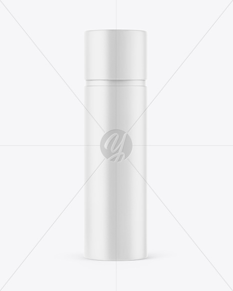 Matte Paper Tube Mockup