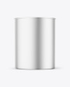 Metallic Tin Can Mockup