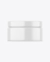 Glossy Cosmetic Jar Mockup