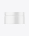 Matte Cosmetic Jar Mockup