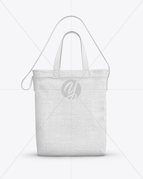 Canvas Linen Shopper Bag Mockup