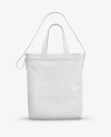 Canvas Linen Shopper Bag Mockup