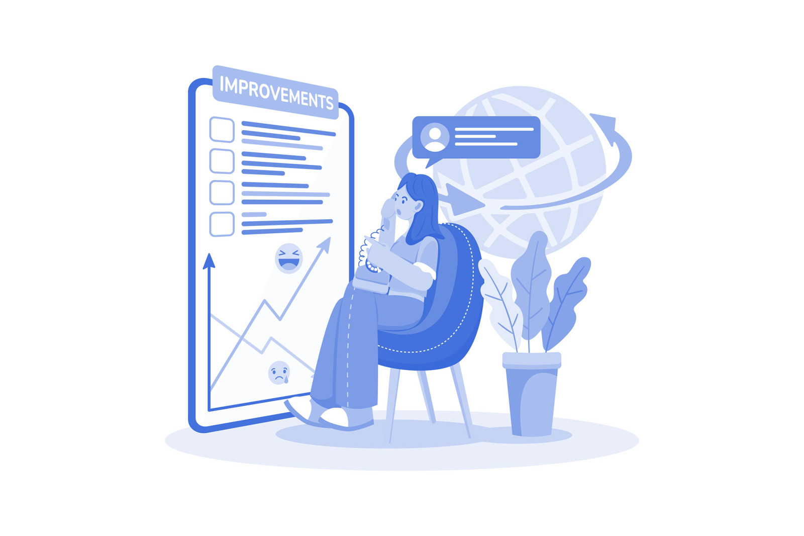 M730_Customer Feedback Illustration Pack 1 M730_Customer Feedback Illustration Pack 1