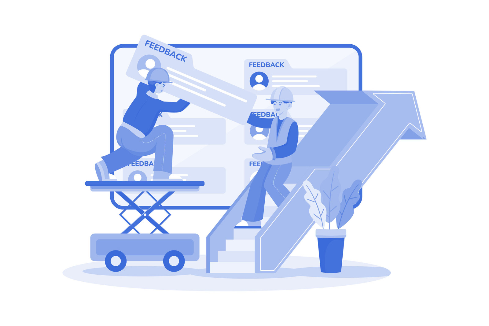 M730_Customer Feedback Illustration Pack 1 M730_Customer Feedback Illustration Pack 1