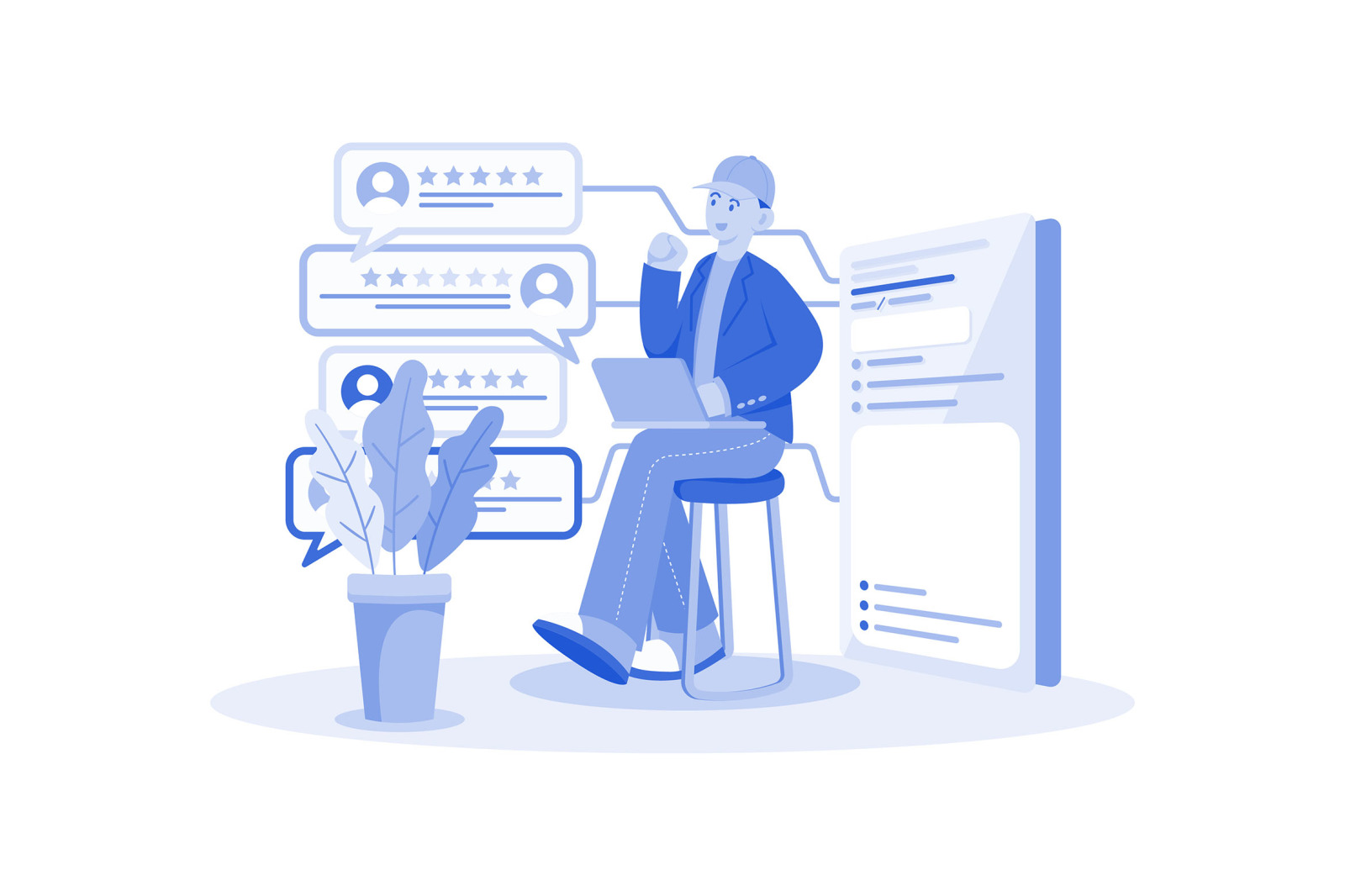 M730_Customer Feedback Illustration Pack 2 M730_Customer Feedback Illustration Pack 2