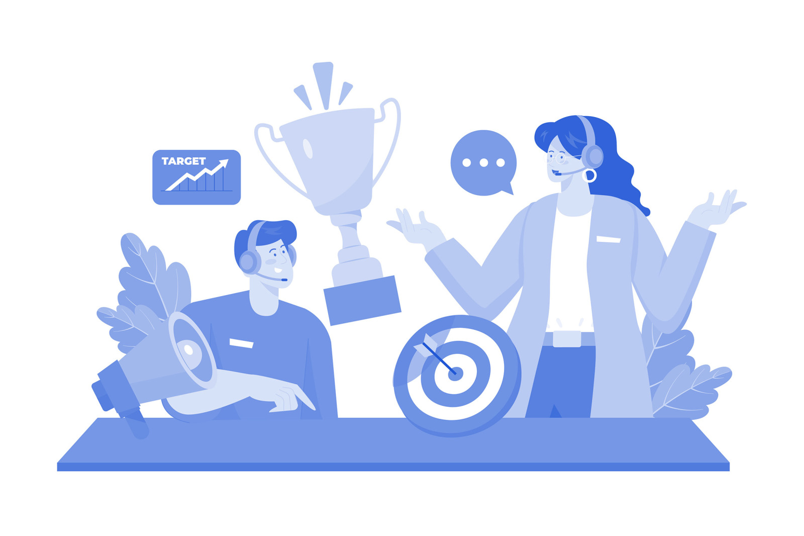 M733_Customer Support Illustration Pack 1 M733_Customer Support Illustration Pack 1