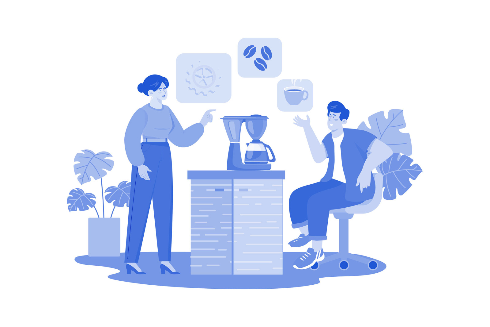 M733_Customer Support Illustration Pack 1 M733_Customer Support Illustration Pack 1