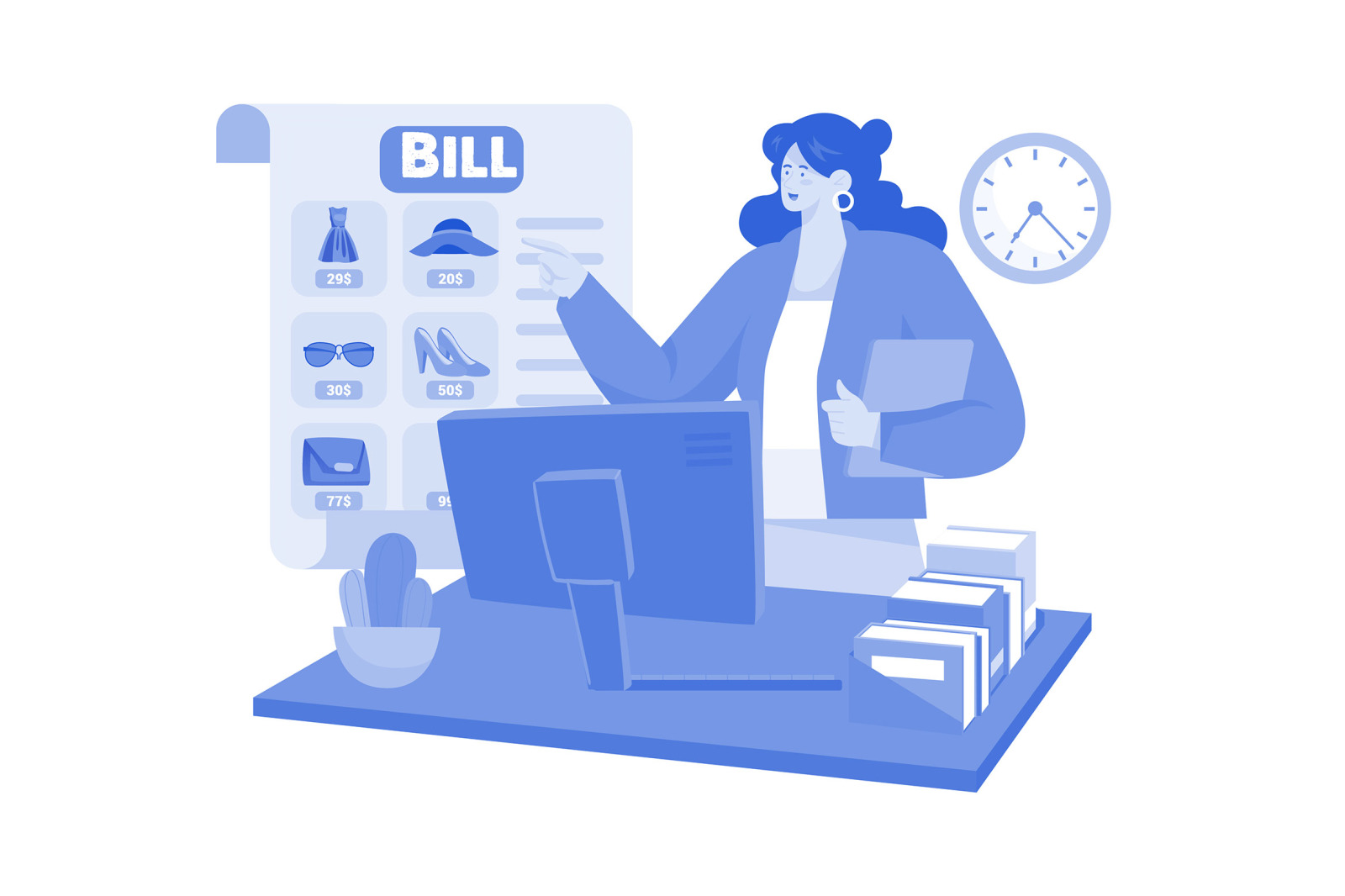 M733_Customer Support Illustration Pack 1 M733_Customer Support Illustration Pack 1