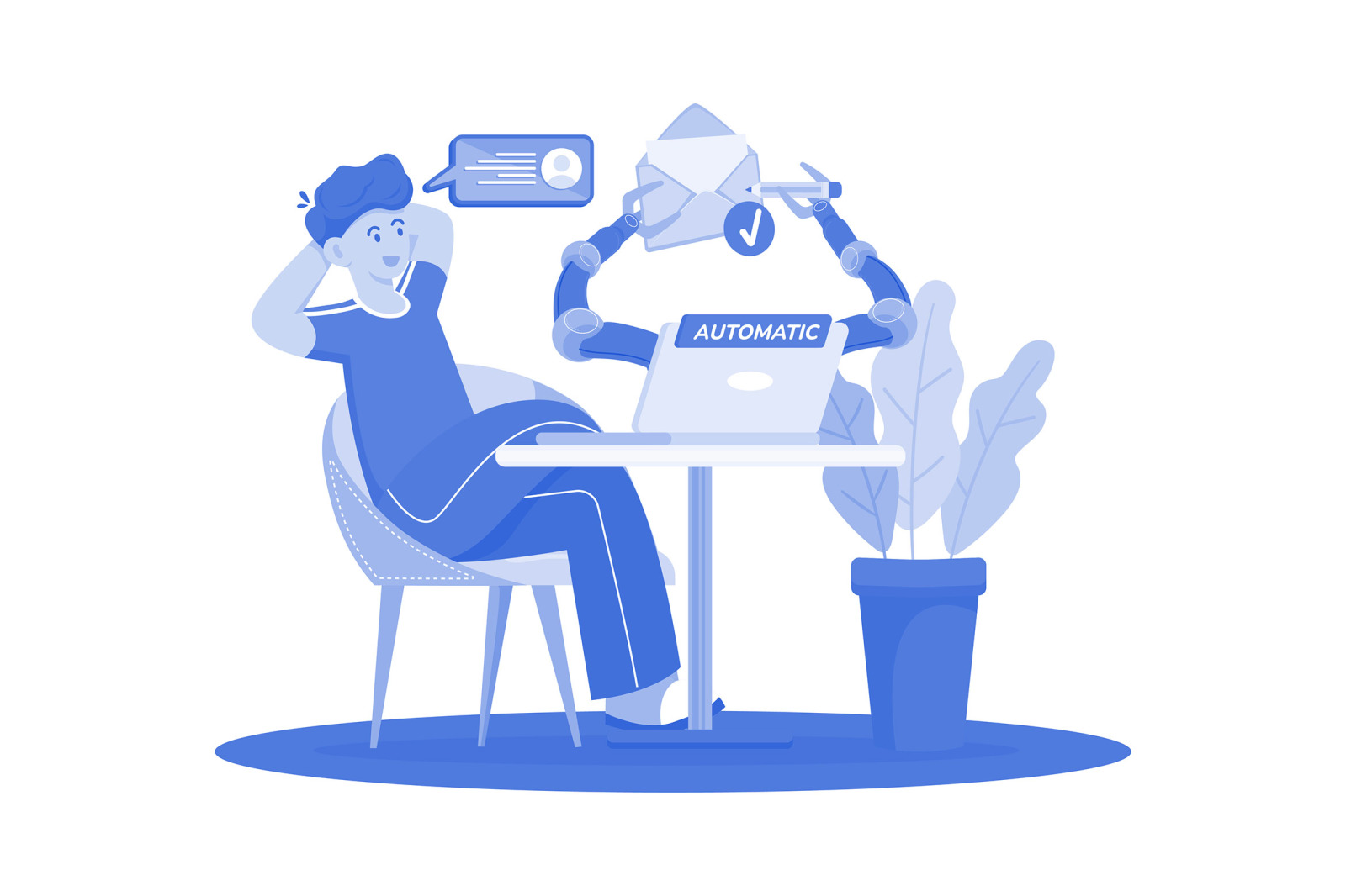 M741_Email Service Illustration Pack M741_Email Service Illustration Pack