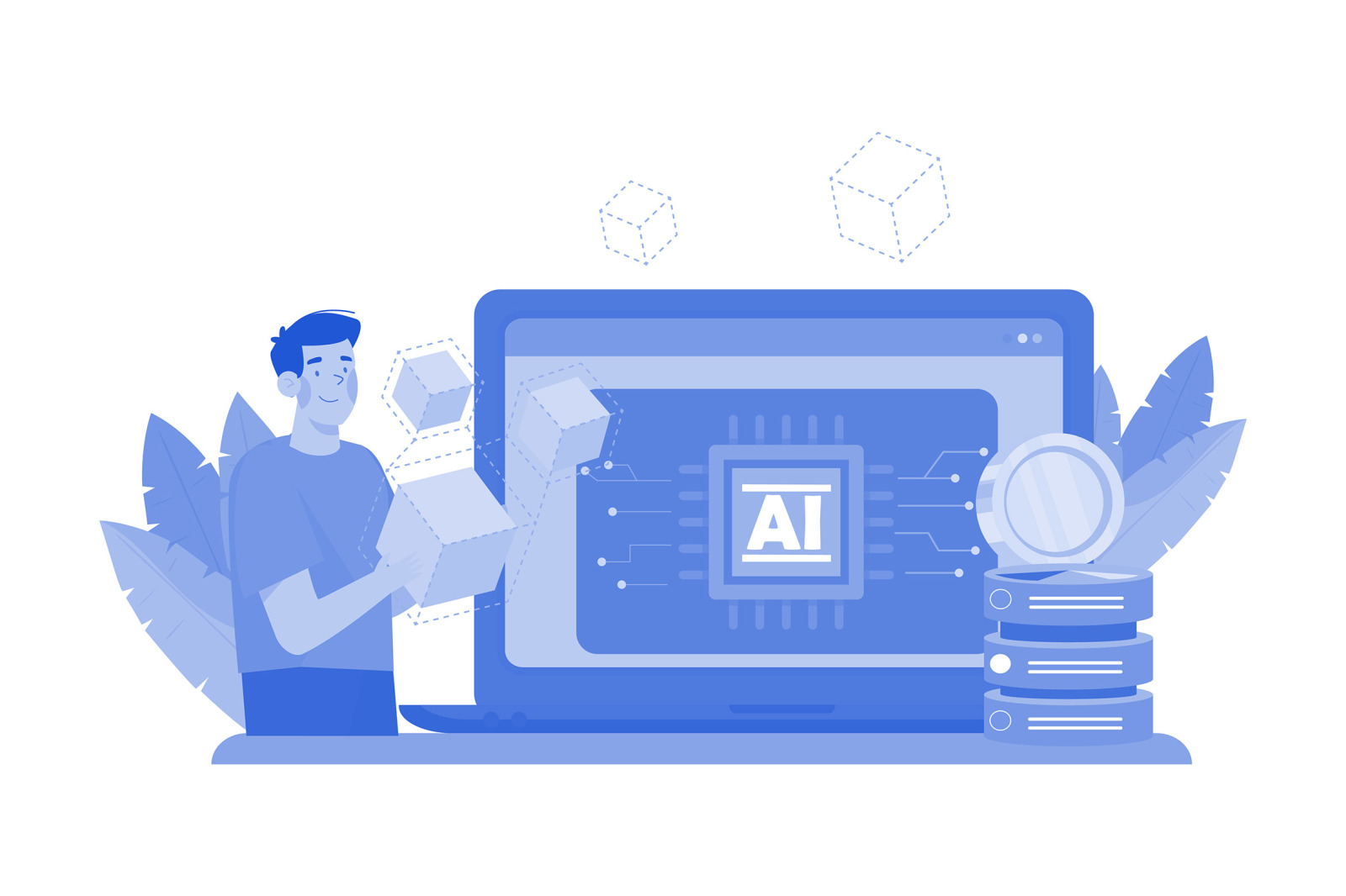 M737_Artificial intelligence Illustration Pack 1 M737_Artificial intelligence Illustration Pack 1