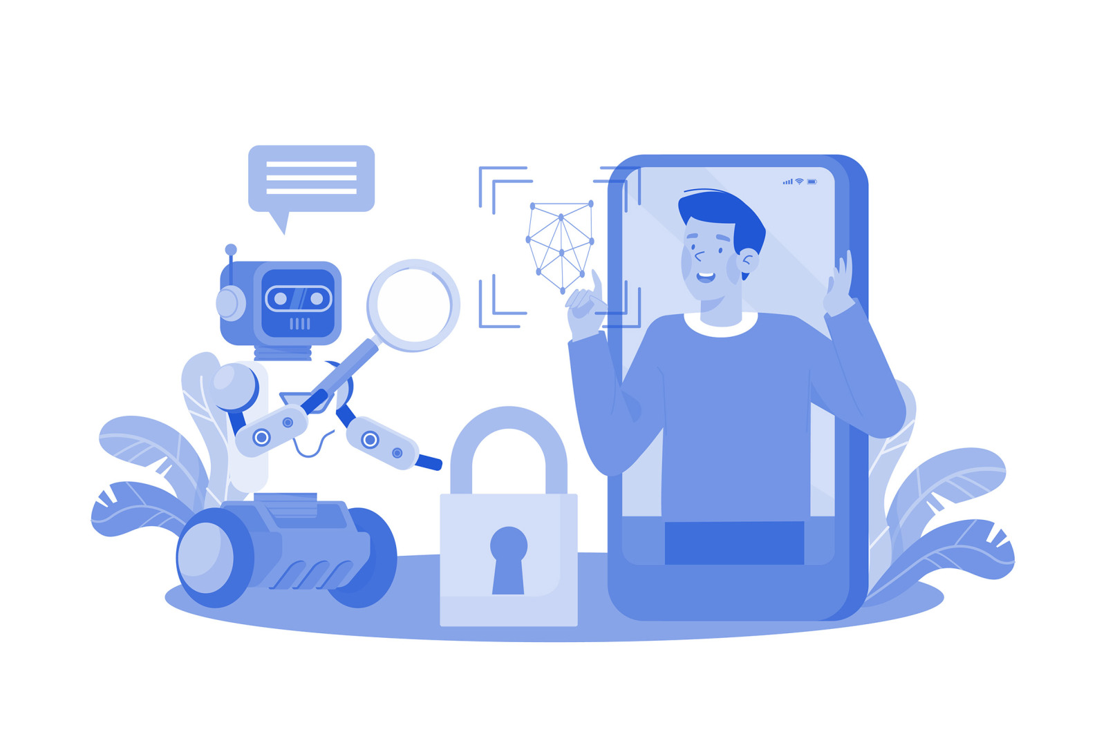 M737_Artificial intelligence Illustration Pack 1 M737_Artificial intelligence Illustration Pack 1