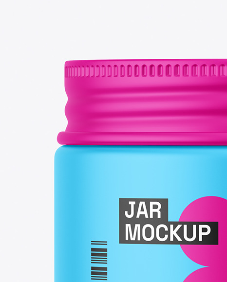 Matte Jar Mockup